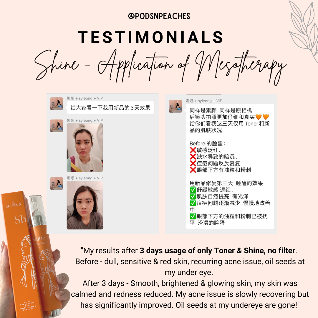 Mliss Shine Hyaluronic Acid Essence