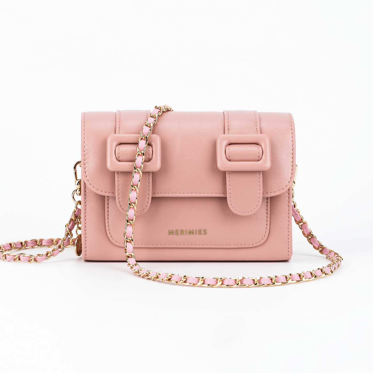 Merimies Signature Glossy Belt Bag