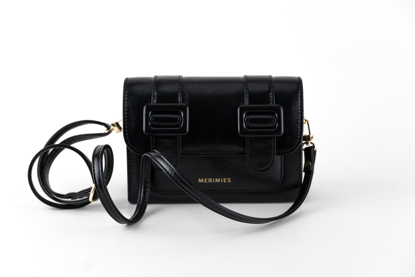 Merimies Signature Glossy Belt Bag