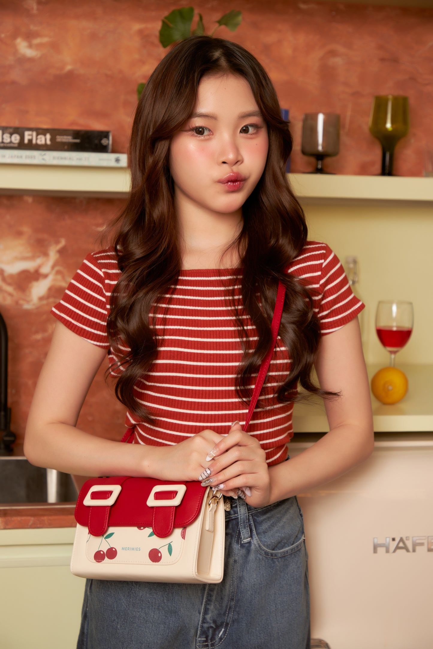 Merimies Signature Cherry Bag
