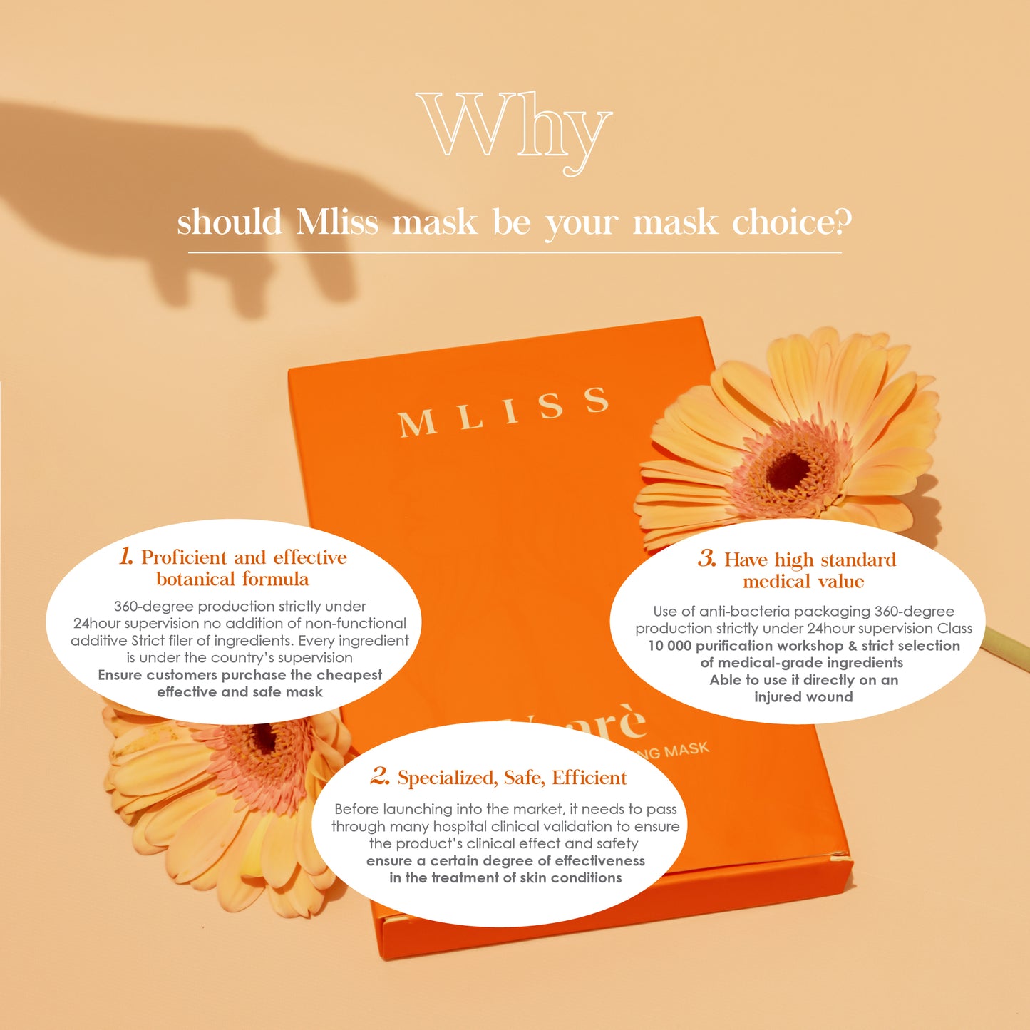 Mliss Vcare Soothing & Repairing Mask