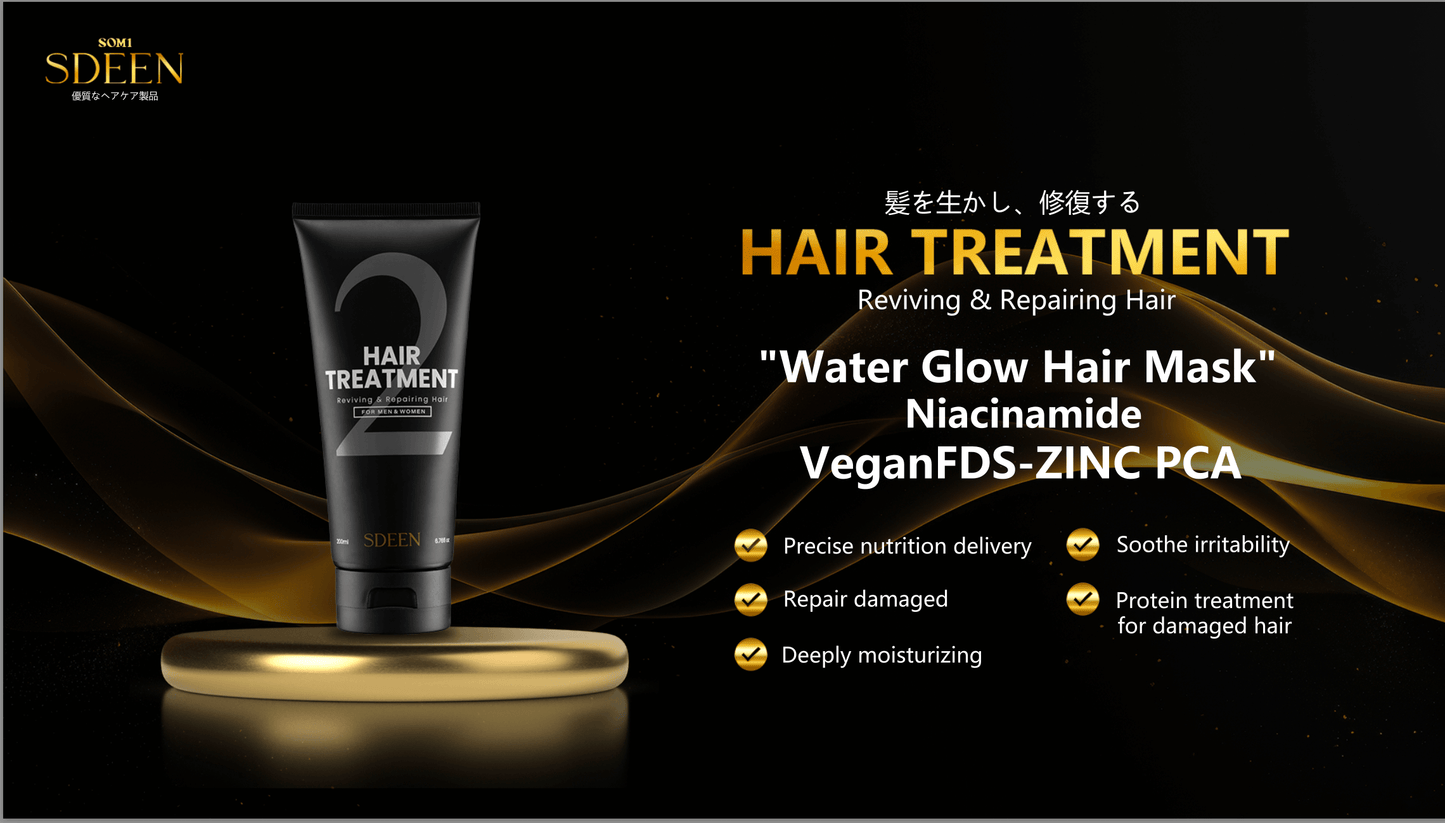 SDEEN Haircare Series (Shampoo, Treatment, Tonic)