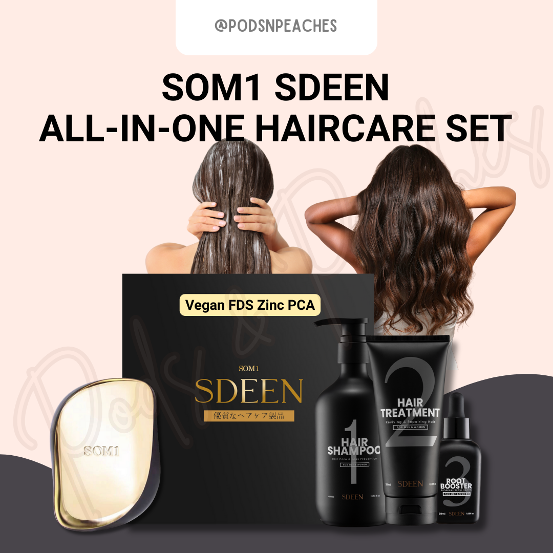 SDEEN Haircare Series (Shampoo, Treatment, Tonic)