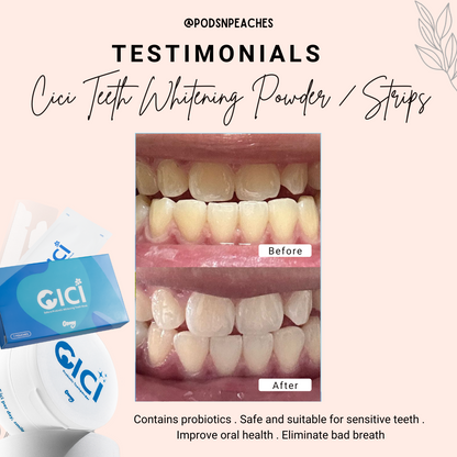 CICI OSMY Probiotics Teeth Whitening Tooth Powder (by SOM1)