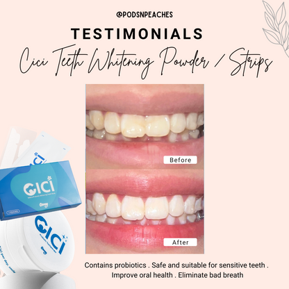 CICI OSMY Probiotics Teeth Whitening Tooth Powder (by SOM1)