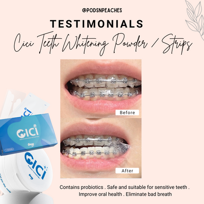 CICI OSMY Probiotics Teeth Whitening Tooth Powder (by SOM1)