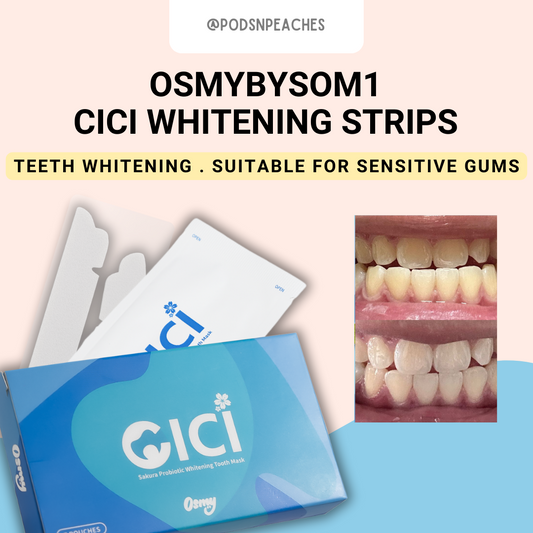 CICI OSMY Probiotics Teeth Whitening Strip (by SOM1)