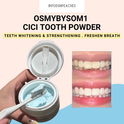 CICI OSMY Probiotics Teeth Whitening Tooth Powder (by SOM1)